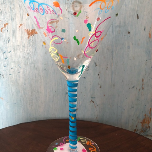 “Celebrate” with this cocktail glass for any special occasion! - Picture 4 of 7